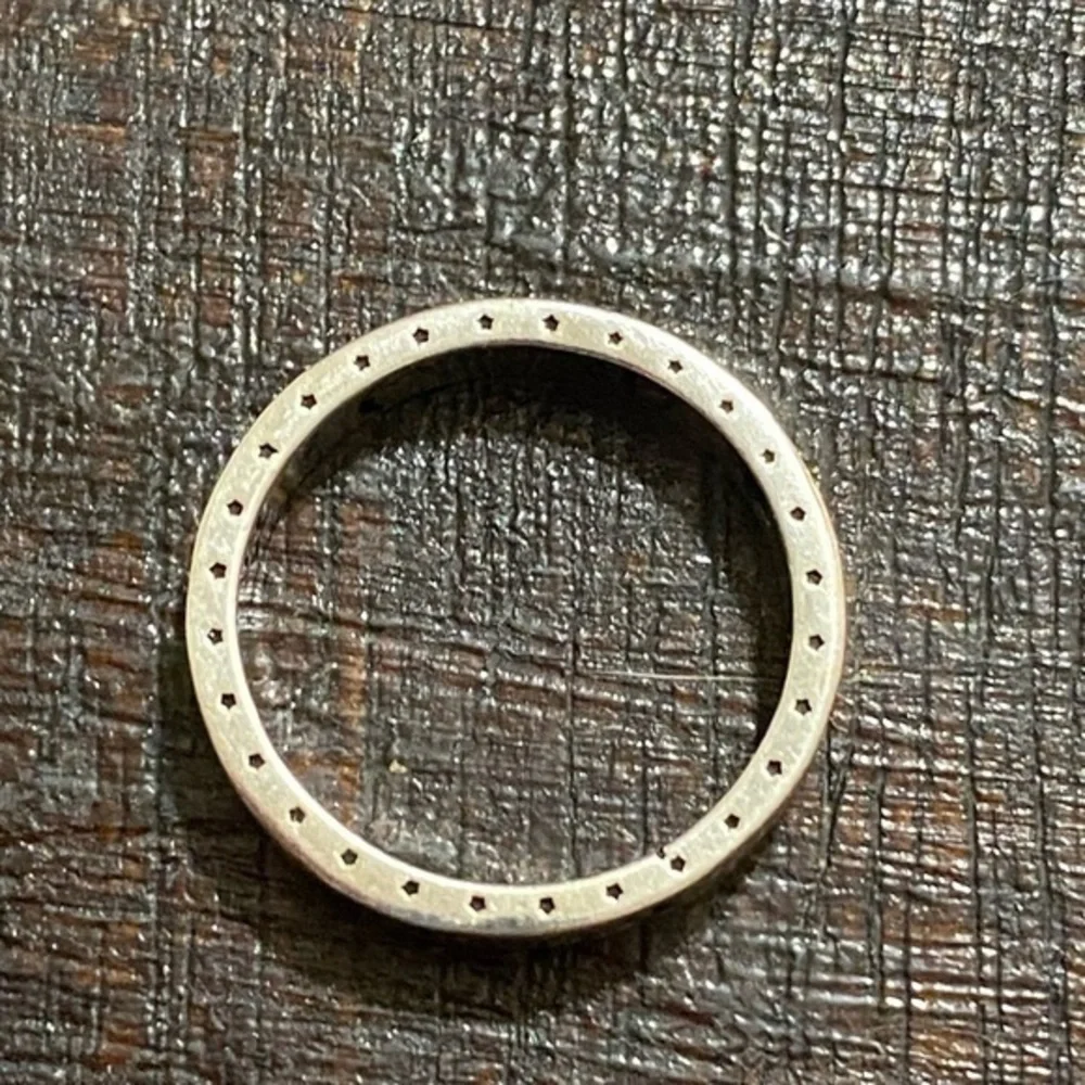 Sterling Silver Peace, Moon, Stars and Happy Ring - Picture 5 of 7